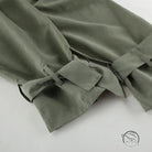 High End French Large Collared Lace Up