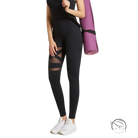 Army green energy flex leggings with sheer mesh panels for fitness yoga