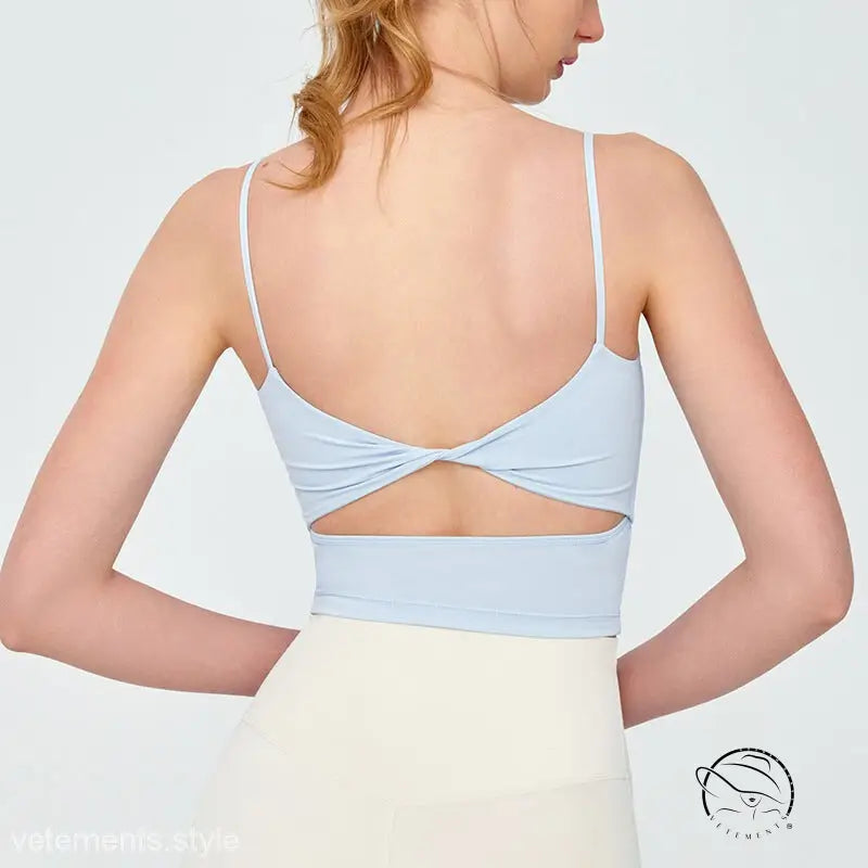 CUTE YOGA TOP-VETEMENTS 